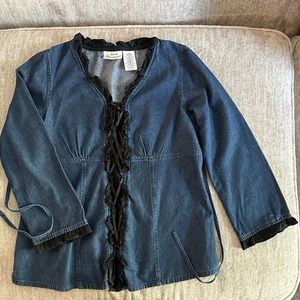 Maternity Denim Top.